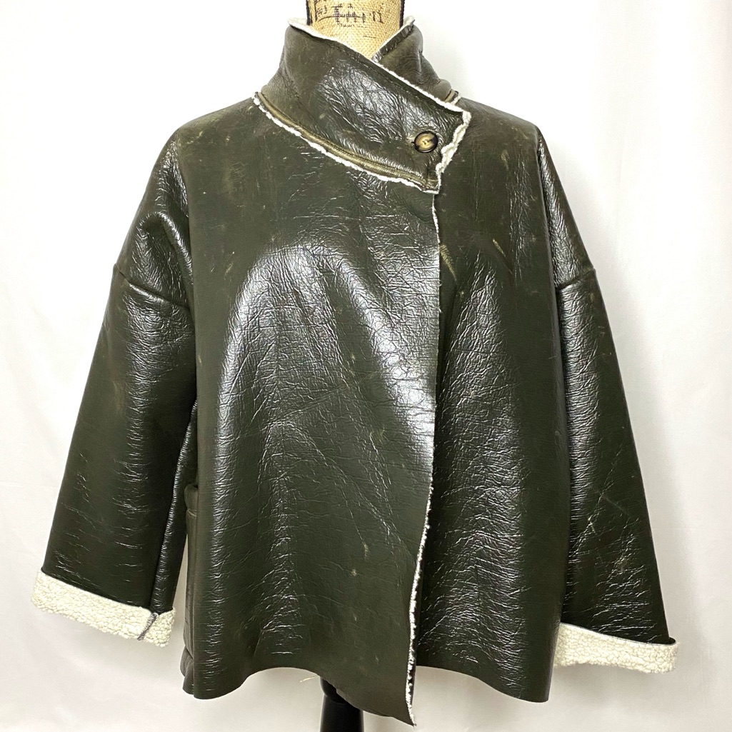 Nwt Bryn Walker Wool Sherpa Lined Greta Jacket